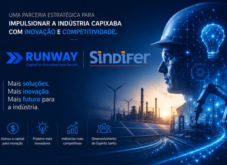 Sindifer firma parceria estratégica para ampliar acesso da indústria capixaba ao capital para inovação