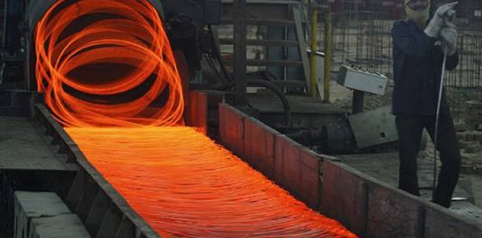 Produção mundial de aço cresce para 135 milhões de toneladas em 2012
