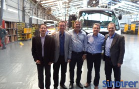 Visita Marcopolo e Simecs